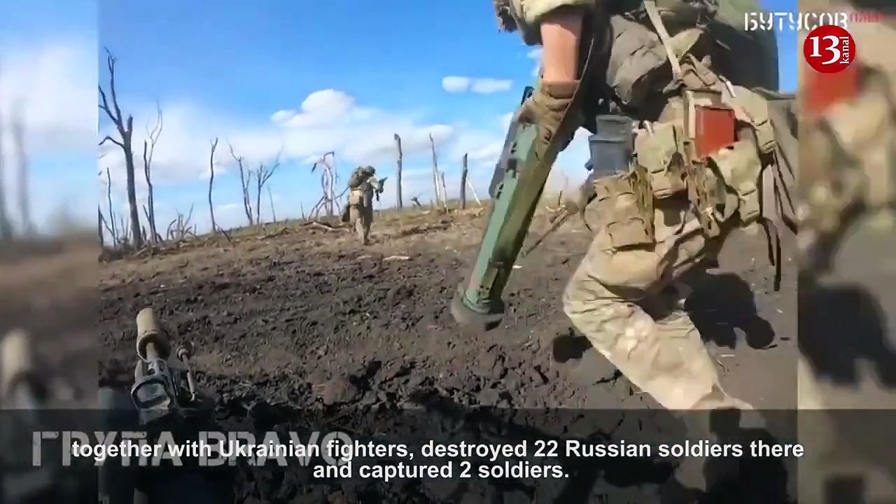 “F…..g Russians”- Footage of US, Canadian volunteers attacking Russians alongside Ukrainian fighters