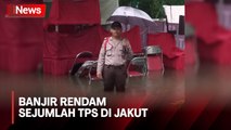 Banjir Merendam sejumlah TPS di RW 14 Kelapa Gading, Pencoblosan Ditunda
