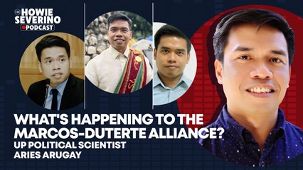 How should BBM handle Digong? – UP political scientist Aries Arugay | The Howie Severino Podcast