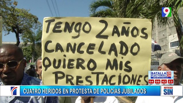 Con disparos y gas lacrimógeno vivieron protestas de Jubilaciones de la policía | Emisión Estelar SIN