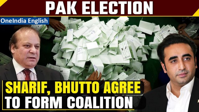 Pakistan Election: Nawaz Sharif, Bilawal Bhutto's parties agree to form new Pak government| Oneindia