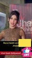 Nora Fatehi on the sets of Jhalak