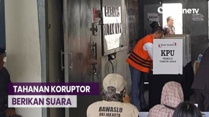 Melihat Tahanan Koruptor Memberikan Suara di TPS 901 Rutan KPK