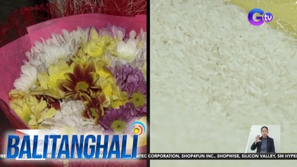 Opisyal ng Dept. of Agriculture: Bigas imbes na bulaklak ang ipanregalo ngayong Valentine's Day; ilang Pinoy, sang-ayon | BT