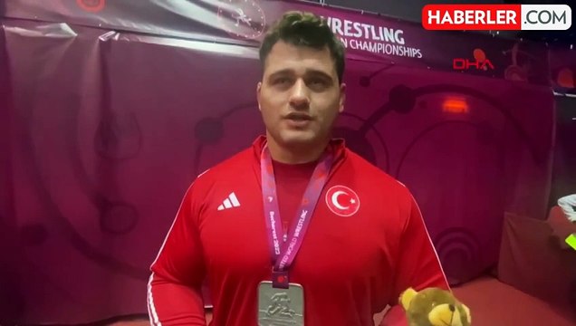 Rıza Kayaalp Avrupa Güreş Şampiyonası'nda gümüş madalya kazandı