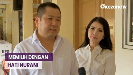 Pesan Hary Tanoesoedibjo Usai Mencoblos: Gunakan Hati Nurani Siapa yang Paling Cocok