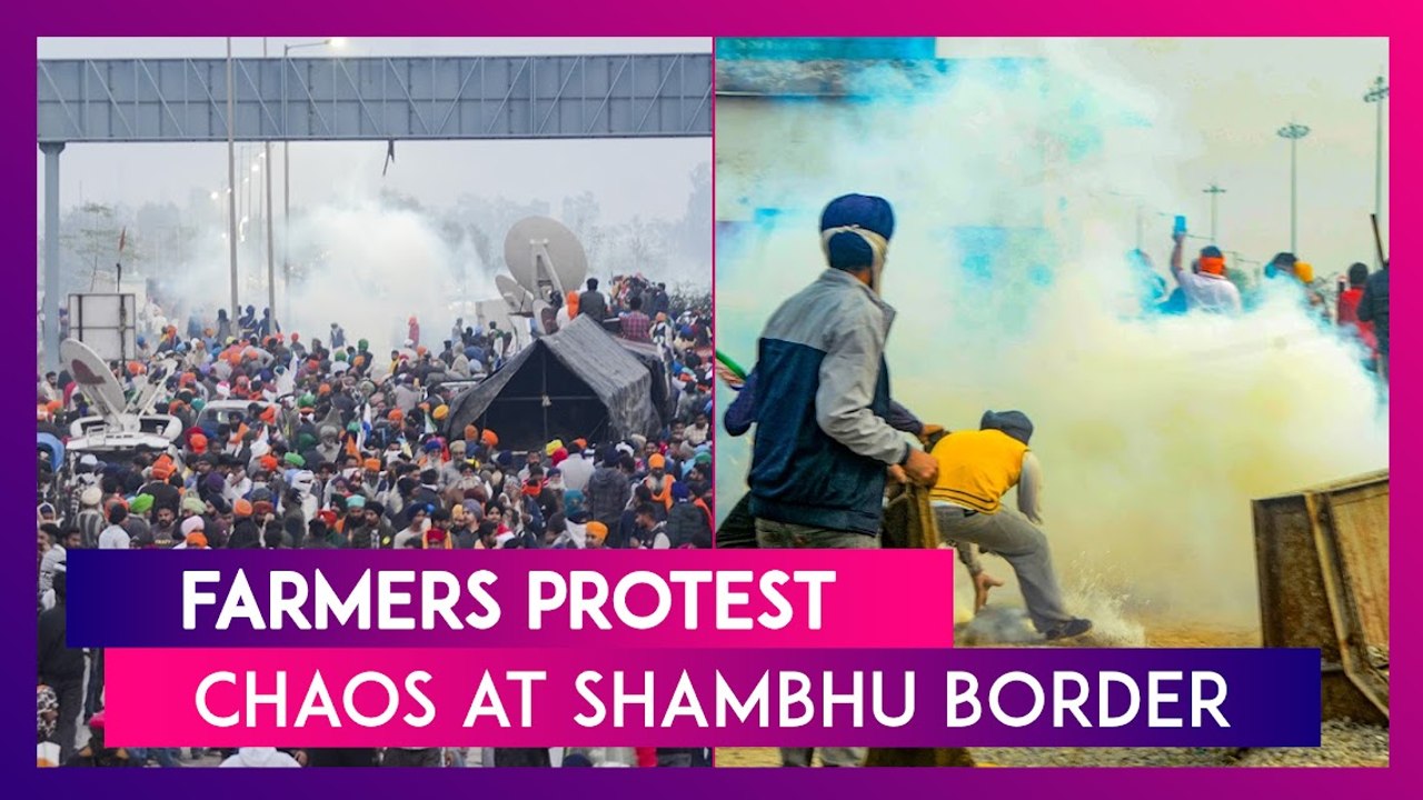 Farmers Protest: Haryana Police Detain Protesti...