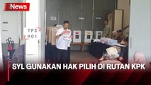 Eks Mentan Syahrul Yasin Limpo Gunakan Hak Pilihnya di TPS Rutan KPK