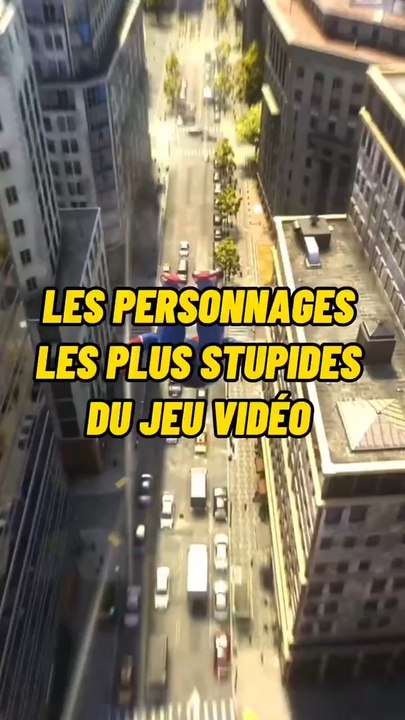 Les personnages les plus stupides du jeu vidéo 