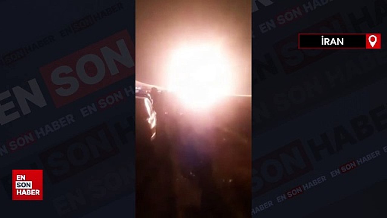 İran'da, doğalgaz boru hattı patladı