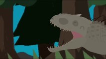 Indominus Rex vs Indoraptor & Scorpius Rex _ (BATTLE OF THE HYBRIDS)