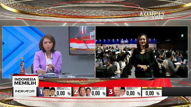 Kawal Pemilu 2024, Litbang Kompas Gelar Hitung Cepat dan Survei Pasca Pilih