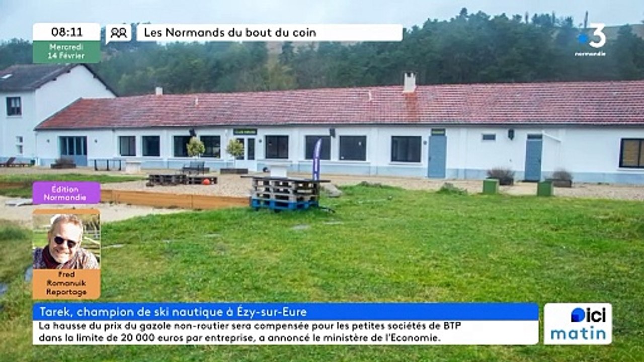 Ezy sur Eure - Tarek, le champion de ski nautique