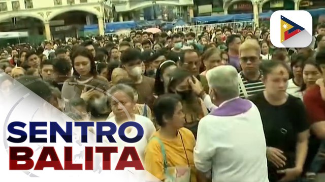 Manila Cathedral at Quiapo Church, dinagsa din ng mga deboto ngayong Ash Wednesday