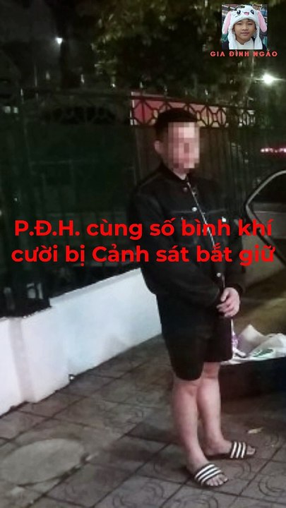 Mùng 3 Tết đi ship bình khí cười thì gặp Cảnh sát 141