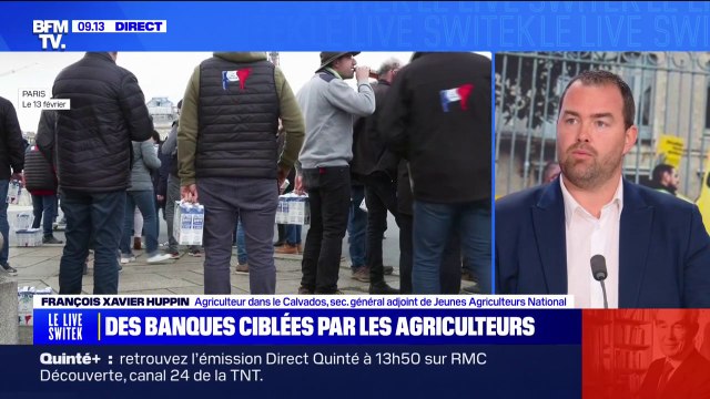 François Xavier Huppin (secrétaire général adjoint de Jeunes Agriculteurs national): On a relancé un appel à mobilisation, car pour nous le compte n'y est pas
