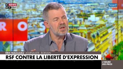 Скачать видео: Le naufrage de Christophe Deloire, patron de Reporters sans frontières, en direct sur CNews face à Pascal Praud