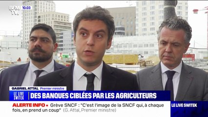 Gabriel Attal, sur la colère des agriculteurs: "J'ai pris un certain nombre d'engagements, ils seront tenus"