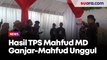 Hasil TPS Mahfud MD Nyoblos, Ganjar-Mahfud Ungguli Dua Kandidat Lain