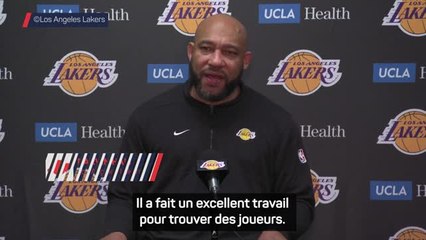 Lakers - Ham : “Spencer a tellement de facettes qu'il trouvera sa place”