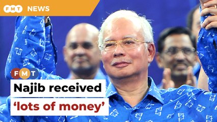 ‘Lots of money’ sent to Najib to fund Umno and BN, court told