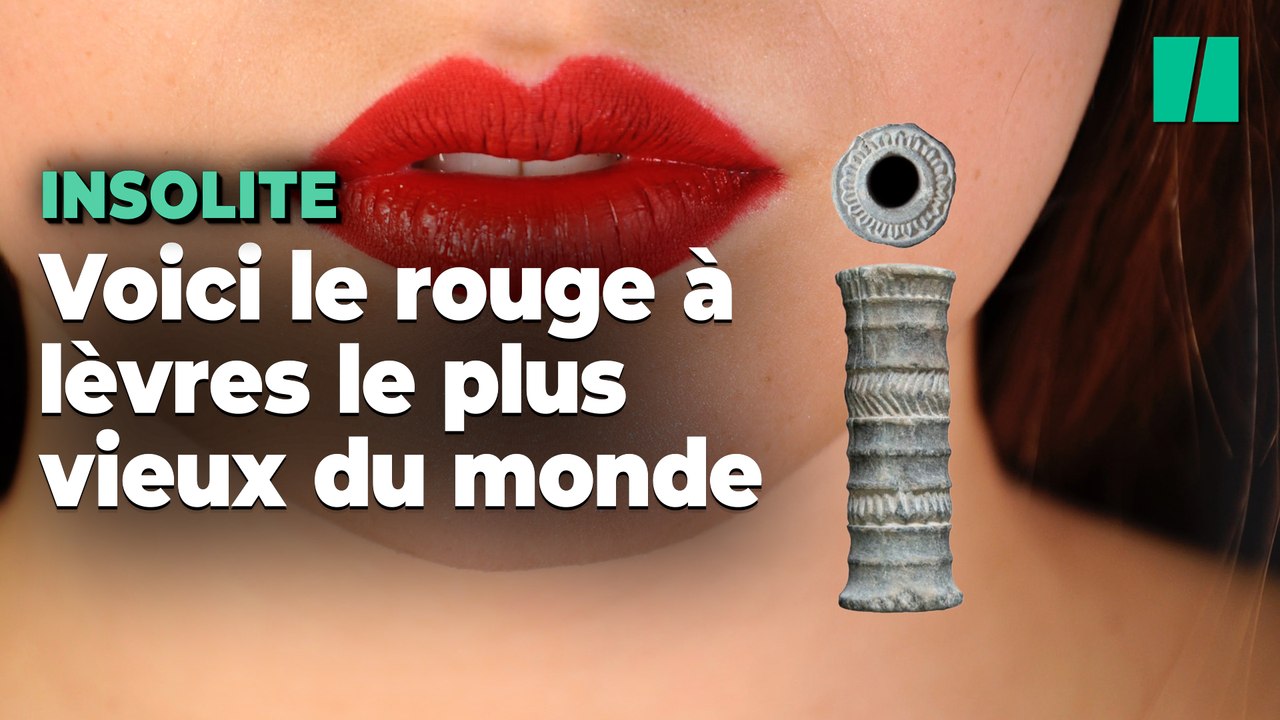 Il y a 4000 ans, nos ancêtres utilisaient un rouge à lèvres pas trop ...