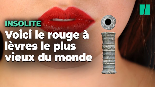 Il y a 4000 ans, nos ancêtres utilisaient un rouge à lèvres pas trop différent du nôtre