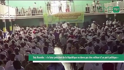 [#Reportage] Taty Koumba « le futur président de la République ne devra pas être militant d’un parti politique »