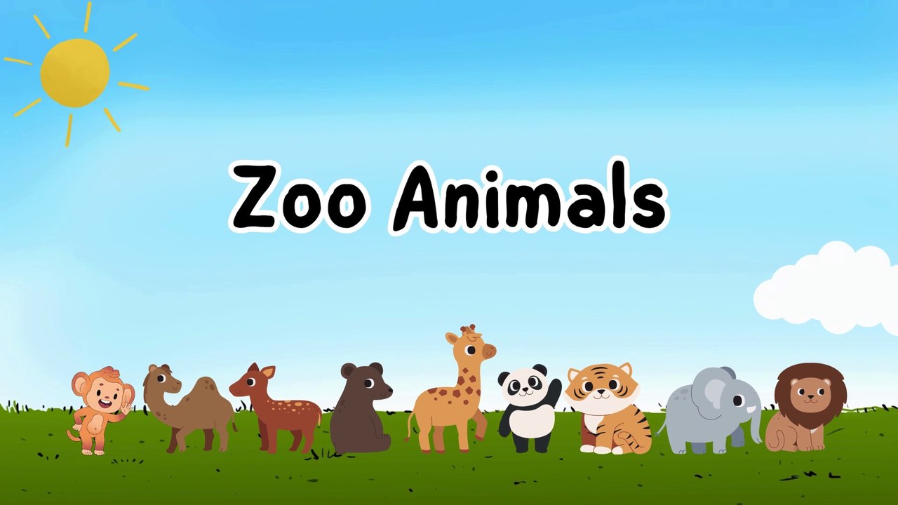 Crazy Zoo for kids, sounds and types of animals With Jad and Joury