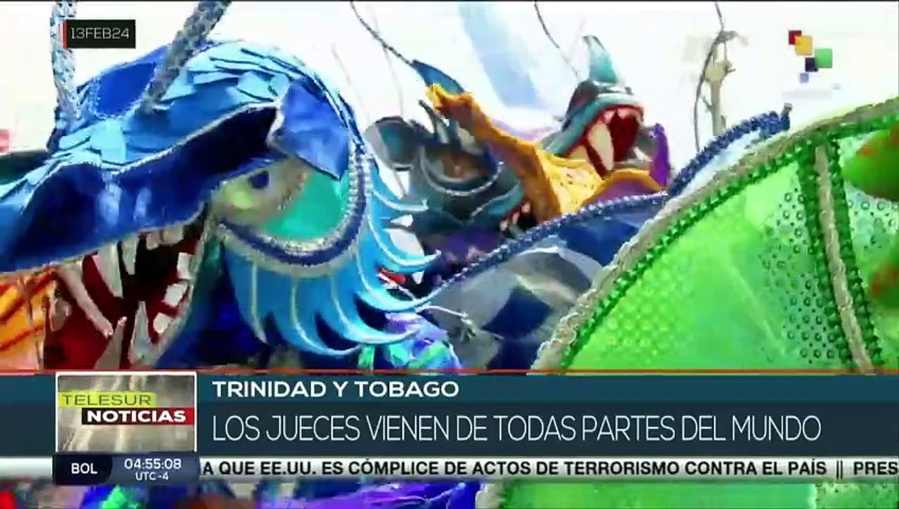 Desfile de trajes tradicionales protagoniza jornada en los Carnavales de Trinidad y Tobago