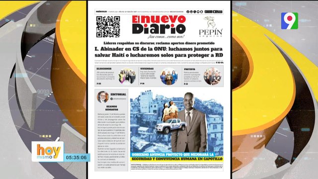 Titulares de prensa dominicana miércoles 14 de febrero 2024 | Hoy Mismo