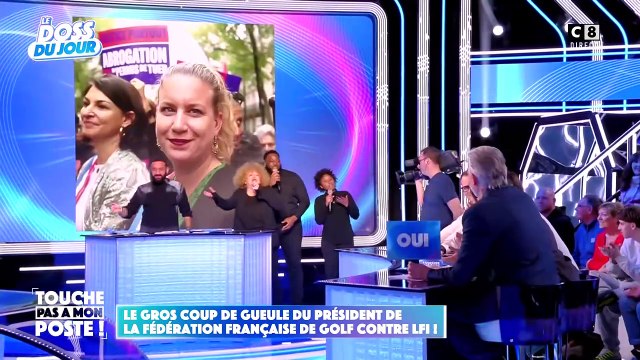 Clin d’oeil : Un groupe de gospel débarque hier soir en direct sur le plateau de « Touche pas à mon poste » pour chanter « Tu kiffes Panot » à Gilles Verdez - Regardez