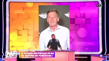 Cyril Hanouna rend hommage à Nicolas de Tavernost qui quitte la direction du groupe M6