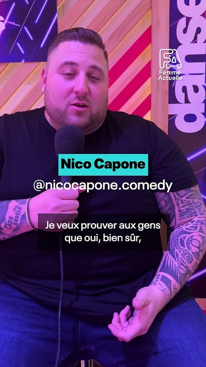 INTERVIEW - Nico Capone  ("Danse avec les stars") se confie à Femme Actuelle : "Ce qui me fait le plus peur, ce sont les danses physiques"