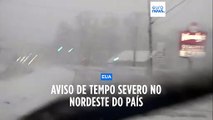 Tempestade atinge nordeste dos EUA