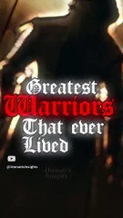 Greatest Warriors✨_Ummati’s Insights ✨