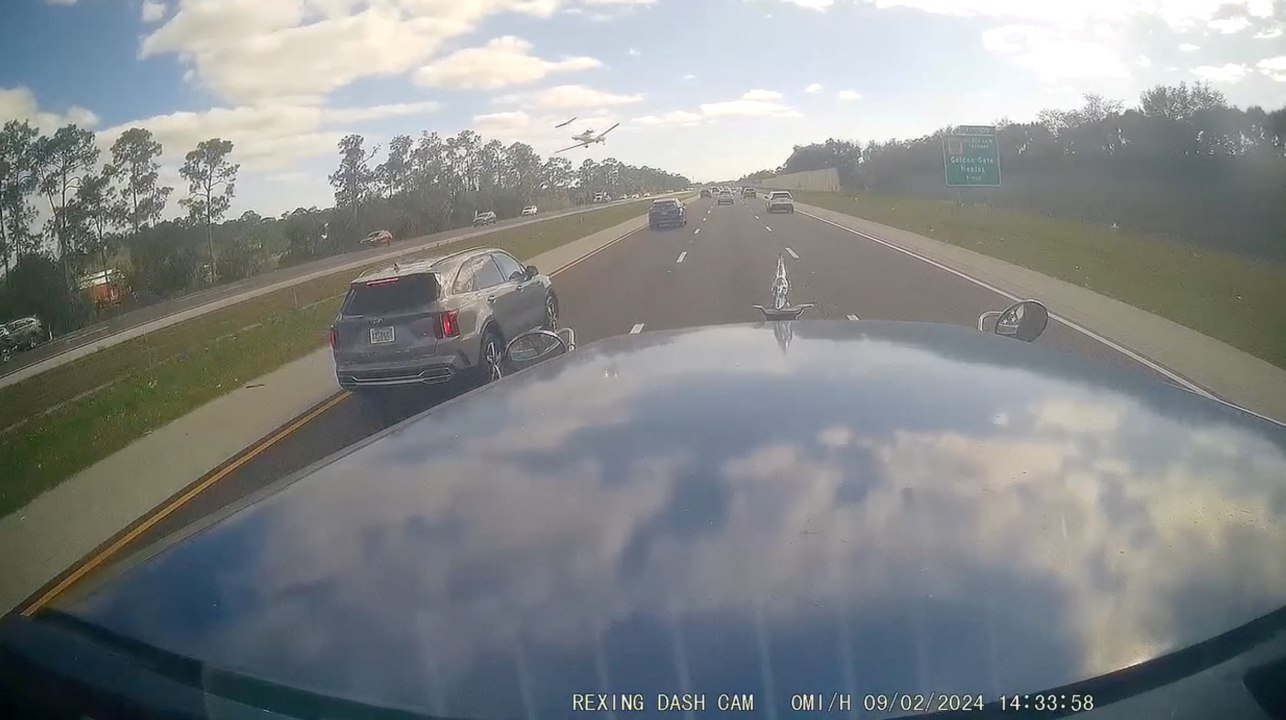 Floride : un avion s'écrase sur une autoroute et fait deux morts