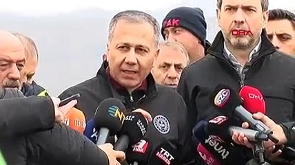 Ali Yerlikaya: Metal tespit cihazları ile aramalar sürüyor
