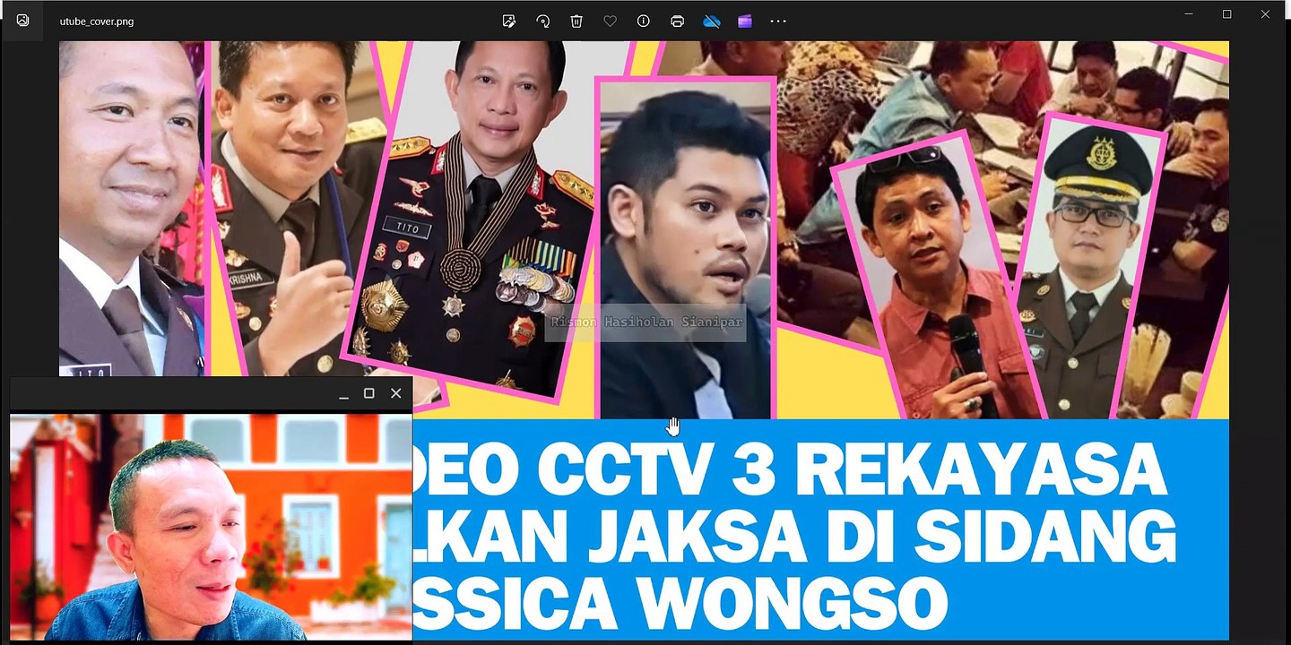 BUKTI 23: Jaksa Hari Wibowo Mengkonfirmasi Jawaban Saksi Fakta dengan Video CCTV 3 Rekayasa