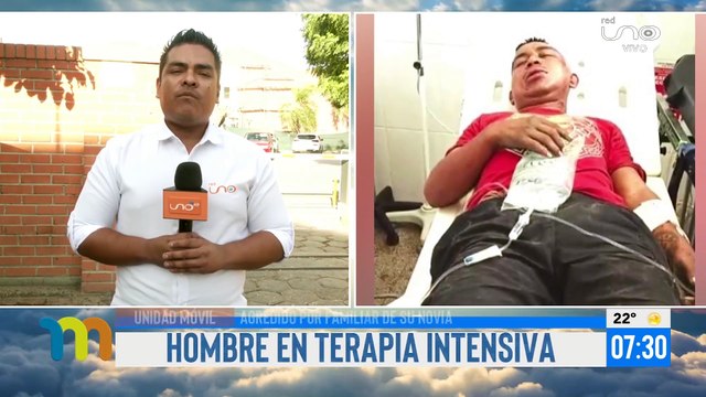 Un hombre está en terapia intensiva tras ser golpeado por la familia de su novia