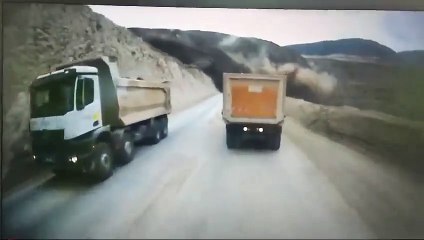 Erzincan'daki madenin çöktüğü anlara ilişkin yeni görüntüler