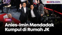 Anies-Cak Imin Mendadak Kumpul di Rumahnya Sore Ini, Jusuf Kalla Bilang Ini ke Wartawan