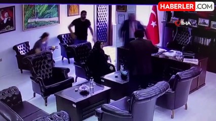 Artvin Belediye Başkanı Elçin'in 2 yıl önce yaşlı bir kişiyi ittiği görüntüler ortaya çıktı