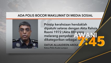 Cabaran menjaga akta rahsia rasmi