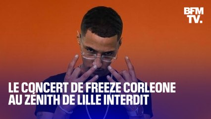 Freeze Corleone interdit de concert au Zénith de Lille