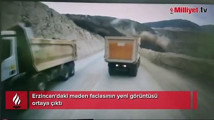 Erzincan'daki maden faciasının yeni görüntüsü ortaya çıktı