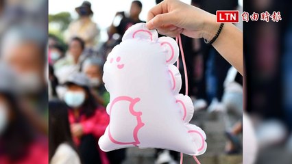 彰化粉紅魔力！情人節限定多多龍小提燈引爆熱潮🎎