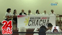 Bagong koalisyon laban sa pag-amyenda ng Konstitusyon, inilunsad ng ilang grupo | 24 Oras