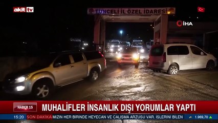Muhalifler insanlık dışı yorumlar yaptı