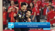 Kang-In Lee et Son se sont battus, le joueur du PSG s'excuse